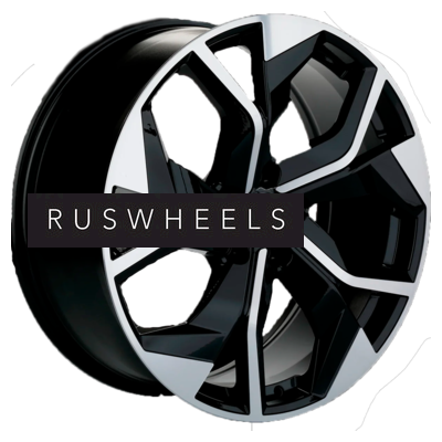 Диски Khomen Wheels 8,5x20/5x114,3 ET35 D60,1 KHW2006 (RX) Black-FP