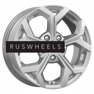 Диски КИК 6,5x16/5x108 ET50 D63,35 КС878 Сильвер Диски КИК 6,5x16/5x108 ET50 D63,35 КС878 Сильвер