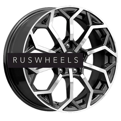 Диски iFree 6,5x16/5x114,3 ET45 D67,1 Спейс-Нидл (КС1000) Блэк Джек