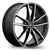 Диски Xtrike 7.5\R19 5*114.3 ET35 d67.1 BK/FP Диски Xtrike 7.5\R19 5*114.3 ET35 d67.1 BK/FP