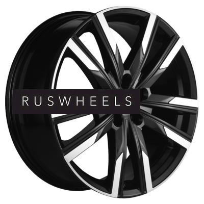 Диски Khomen Wheels 7,5x19/5x114,3 ET35 D60,1 KHW1905 (Lexus NX) Black-FP