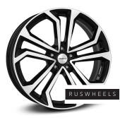 Диски Dezent R16 / 6.5J PCD 5x114.3 ЕТ 45 ЦО 67.1 TA dark