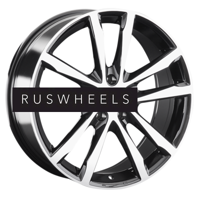 Диски Replay 8,5x20/5x114,3 ET47 D67,1 GS7 BKF (конус, C570)