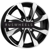 Грузовые диски K&K 6x15/4x100 ET38 D67,1 Джемини (КС617) Алмаз черный Грузовые диски K&K 6x15/4x100 ET38 D67,1 Джемини (КС617) Алмаз черный