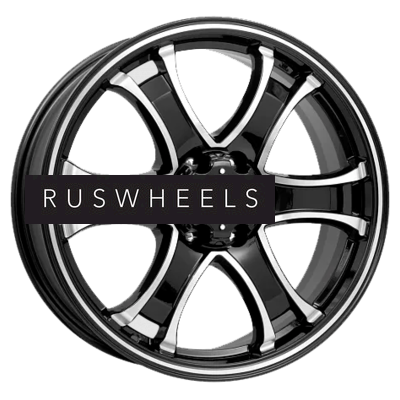 Грузовые диски K&K 7,5x18/6x139,7 ET25 D106,1 Балеар-оригинал (КС727) Алмаз черный