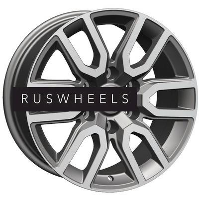 Диски Khomen Wheels 8x17/6x139,7 ET25 D106,1 KHW1723 (LC Prado/Lexus GX) Gray-FP