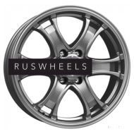 Диски КИК 7,5x18/6x139,7 ET25 D106,1 Балеар-оригинал (КС727) Дарк платинум