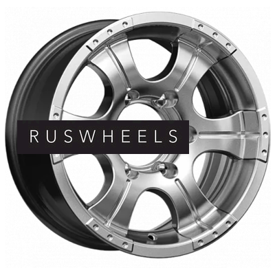 Грузовые диски K&K 7x15/5x139,7 ET-5 D110,1 Байконур (КС473) Дарк платинум