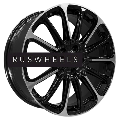 Диски Khomen Wheels 7,5x19/5x114,3 ET45 D66,1 KHW1910 (Nissan X-Trail) Black-FP
