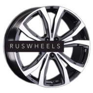 Диски Replay 8x20/5x114,3 ET30 D60,1 LX108 BKF (конус, C570)