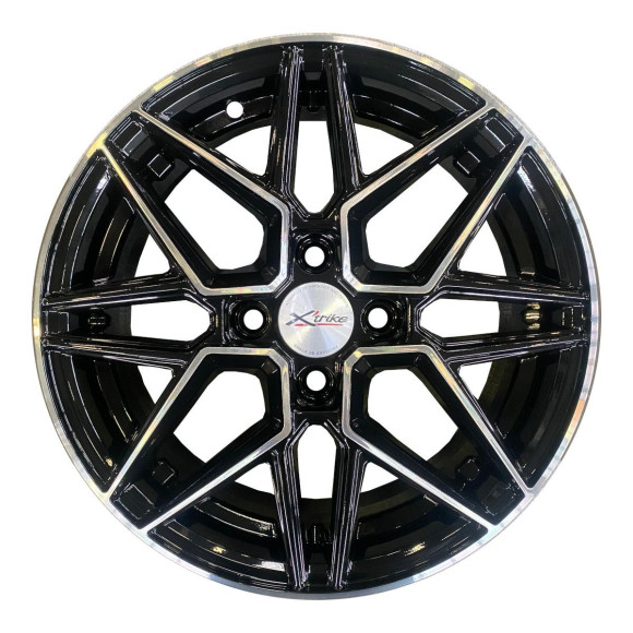 Диски Xtrike 6,0\R15 4*100 ET46 d60.1 BK/FP