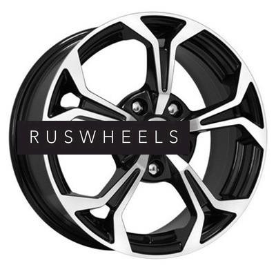 Диски iFree 6,5x15/5x100 ET38 D67,1 Эрнесто (КС484) Блэк Джек