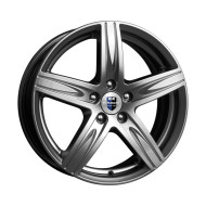 Диски КиК 7.5\R18 5*114.3 ET35 d67.1 Дарк платинум