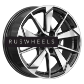 Диски iFree 6,5x16/5x114,3 ET46 D66,1 Зиплайн (КС1042) Блэк Джек