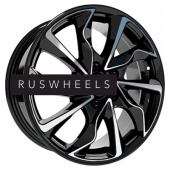 Грузовые диски СКАД 7x17/5x114,3 ET47 D66,1 Marseille (КЛ238) Алмаз (АРС 014 black)