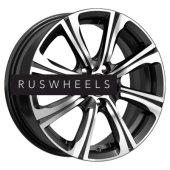 Диски iFree 6x15/4x100 ET40 D60,1 Апероль (КС862) Блэк Джек