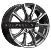 Диски КИК 7,5x17/5x108 ET50 D63,35 Твист (КС697М) Дарк платинум