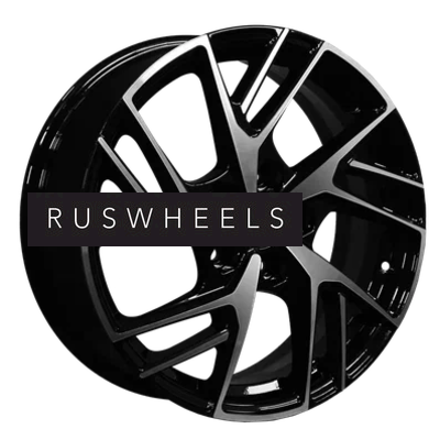 Диски Khomen Wheels 6,5x17/5x114,3 ET40 D64,1 KHW1722 (Haval F7/F7x) Black-FP