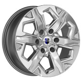 Диски КиК 7.5\R17 6*139.7 ET38 d67.1 Дарк платинум