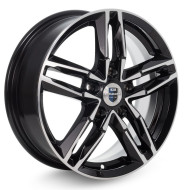 Диски КиК 6,0\R16 5*108 ET45 d67.1 алмаз чёрный Диски КиК 6,0\R16 5*108 ET45 d67.1 алмаз чёрный
