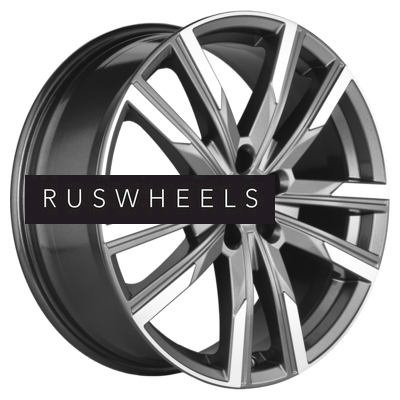 Диски Khomen Wheels 7,5x19/5x114,3 ET35 D60,1 KHW1905 (Lexus NX) Gray-FP