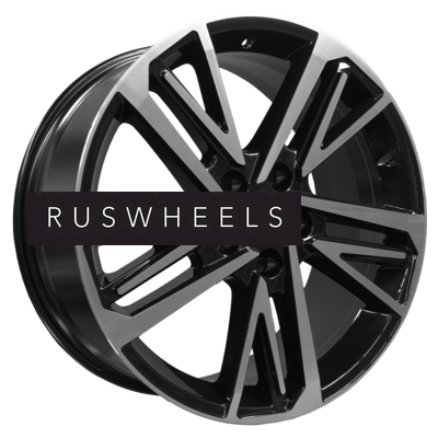 Диски Khomen Wheels 8x18/5x112 ET48 D57,1 KHW1815 (Passat) Black-FP