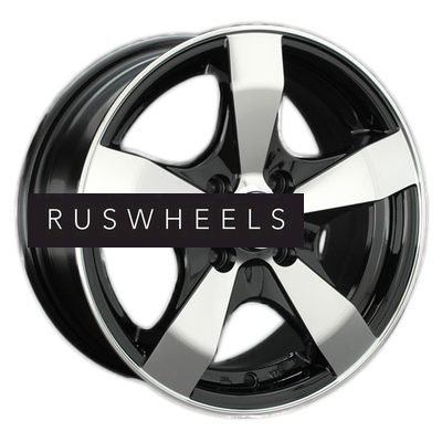 Диски LS 7x17/4x100 ET40 D60,1 205 BKF (конус)