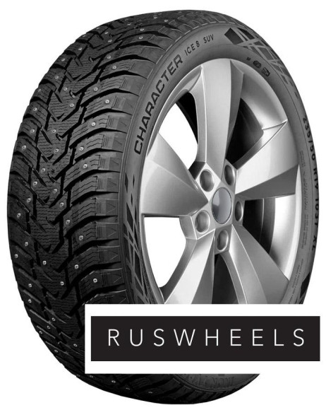 Шины Ikon 255/65R17 114T XL Character Ice 8 SUV (Nordman 8 SUV) TL (шип.)