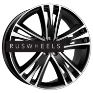 Диски КИК 8,5x20/5x114,3 ET45 D67,1 Атлас (КС661M) Алмаз черный