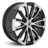 Диски КиК 7.5\R18 6*139.7 ET42 d75.1 алмаз чёрный Диски КиК 7.5\R18 6*139.7 ET42 d75.1 алмаз чёрный