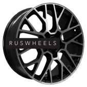 Диски Khomen Wheels 7x18/5x108 ET47 D60,1 KHW1818 (Chery Tiggo 8 (Pro/Pro Max)) Black-FP