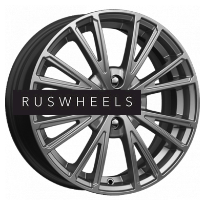 Диски КИК 6x16/4x114,3 ET40 D67,1 Меандр (КС879) Дарк платинум