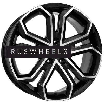 Диски КИК 8,5x19/5x120 ET45 D64,1 Пандора (КС466) Алмаз черный