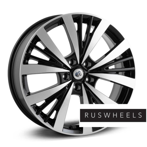 Диски КиК R19 / 7.5J PCD 5x114.3 ЕТ 35 ЦО 67.1 Марвел