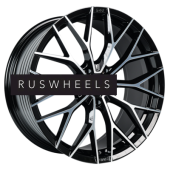 Диски INCH 9,5x21/5x112 ET31 D66,6 GA8532 Gloss Black Machined Face (ZJH) Диски INCH 9,5x21/5x112 ET31 D66,6 GA8532 Gloss Black Machined Face (ZJH)