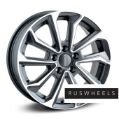 Диски Dezent R18 / 7.5J PCD 5x114.3 ЕТ 38 ЦО 71.6 KS dark