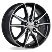 Диски КиК 6.5\R16 5*112 ET46 d57.1 Алмаз черный SK Диски КиК 6.5\R16 5*112 ET46 d57.1 Алмаз черный SK