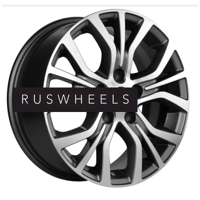 Диски Khomen Wheels 6,5x16/5x114,3 ET38 D60,1 KHW1608 (Alphard) Gray-FP