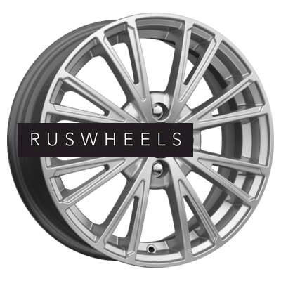 Диски КИК 6x16/4x100 ET41 D60,1 Меандр-оригинал (КС879) Сильвер SK