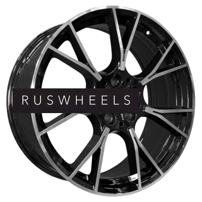 Диски PDW 8,5x19/5x112 ET25 D66,6 5407 Gloss Black Machine Face (PDW)