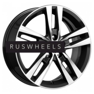 Диски КИК 6,5x16/5x114,3 ET38 D67,1 Rassvet (КС868) Алмаз черный