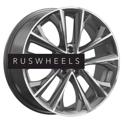 Диски Premium Series 7x18/5x114,3 ET38 D67,1 КР012 (Outlander) Diamond Gloss Graphite