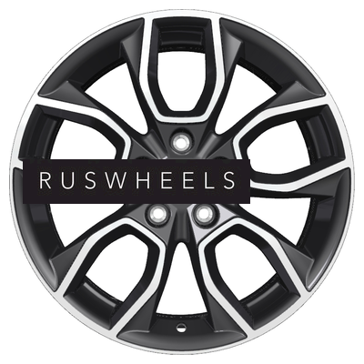 Диски Khomen Wheels 7x17/5x114,3 ET40 D66,1 KHW1713 (Qashqai) Black-FP Диски Khomen Wheels 7x17/5x114,3 ET40 D66,1 KHW1713 (Qashqai) Black-FP