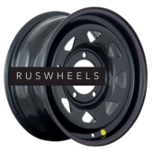 Диски Off-Road Wheels 7x15/5x139,7 ET-19 D110 УАЗ (треуг. мелкий) Черный Диски Off-Road Wheels 7x15/5x139,7 ET-19 D110 УАЗ (треуг. мелкий) Черный