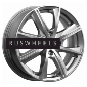 Диски КИК 6x15/4x100 ET40 D60,1 Арнар-оригинал (КС890) Дарк платинум