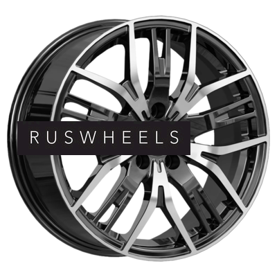 Диски iFree 7x17/5x100 ET38 D57,1 Аскет (КС1072) Блэк Джек