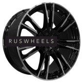 Диски PDW 8,5x19/5x112 ET28 D66,6 5380 Gloss Black Machine Face (PDW)