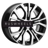 Диски Khomen Wheels 6,5x16/5x114,3 ET38 D60,1 KHW1608 (Alphard) Black-FP