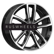 Диски КИК 6,5x17/5x108 ET33 D60,1 Каланг (КС1086) Алмаз черный