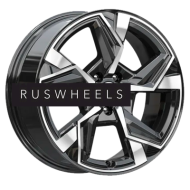 Диски КИК 7,5x18/5x114,3 ET40 D66,1 Кайан (КС1012) Алмаз черный